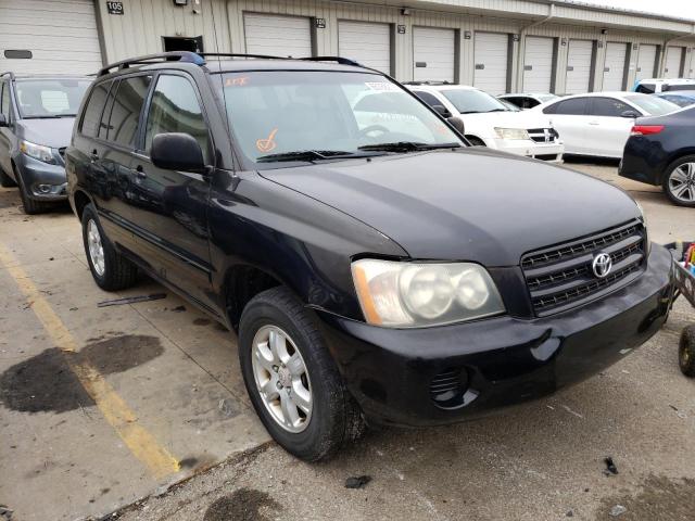 TOYOTA HIGHLANDER 2001 with VIN JTEGD21A610011331 - Photo from auction