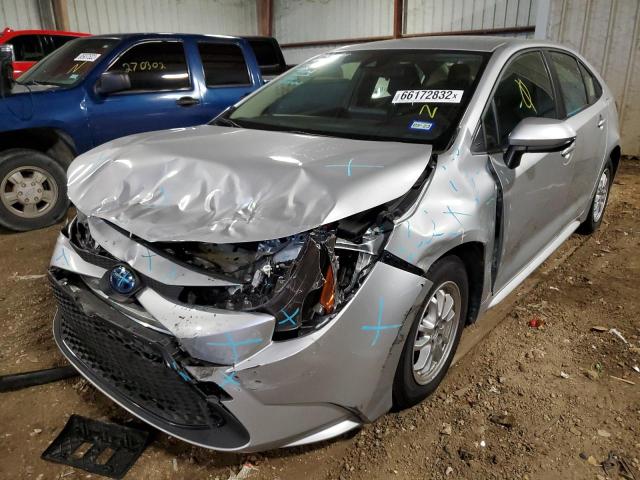 Photo 2 from auction – 2022 TOYOTA COROLLA LE with VIN JTDEAMDE2N3004492