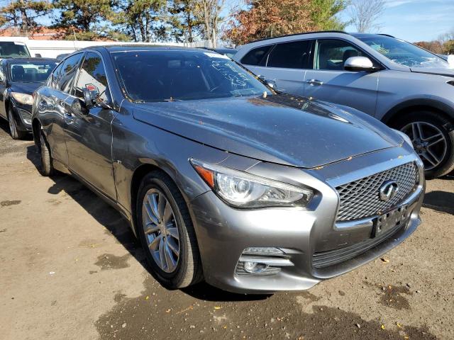 INFINITI Q50 BASE 2015 with VIN JN1BV7AR4FM420753 - Photo from auction