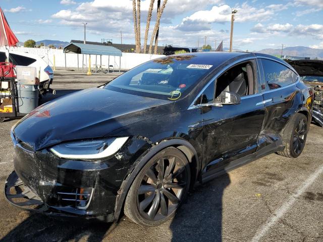 Photo 2 from auction – 2020 TESLA MODEL X with VIN 5YJXCDE21LF232748