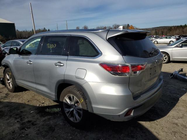 Photo 3 from auction – 2015 TOYOTA HIGHLANDER with VIN 5TDJKRFH1FS096713
