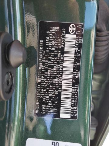 Photo 10 from auction – 2014 TOYOTA COROLLA EC with VIN 5YFBPRHE4EP081302