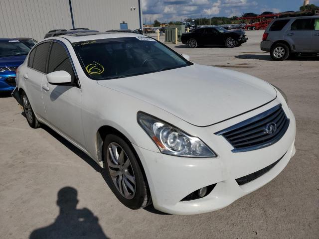 INFINITI G25 BASE 2012 with VIN JN1DV6AP5CM700730 - Photo from auction