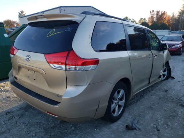 Photo 4 from auction – 2011 TOYOTA SIENNA LE with VIN 5TDKK3DCXBS040000