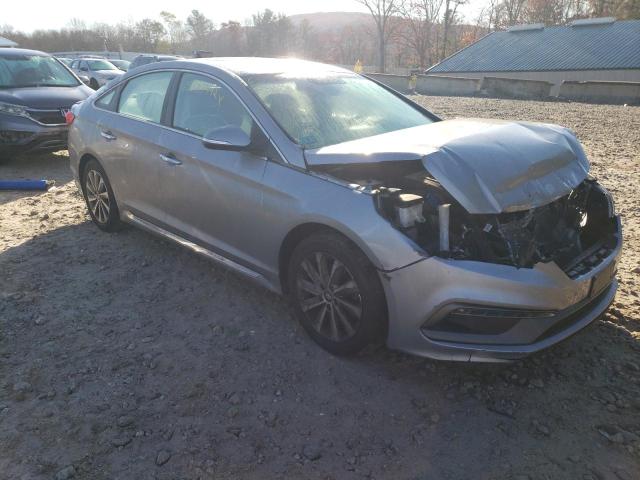 HYUNDAI SONATA SPO 2016 with VIN 5NPE34AF4GH330289 - Photo from auction