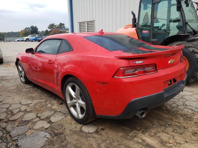 Photo 3 from auction – 2015 CHEVROLET CAMARO LT with VIN 2G1FF1E38F9142007