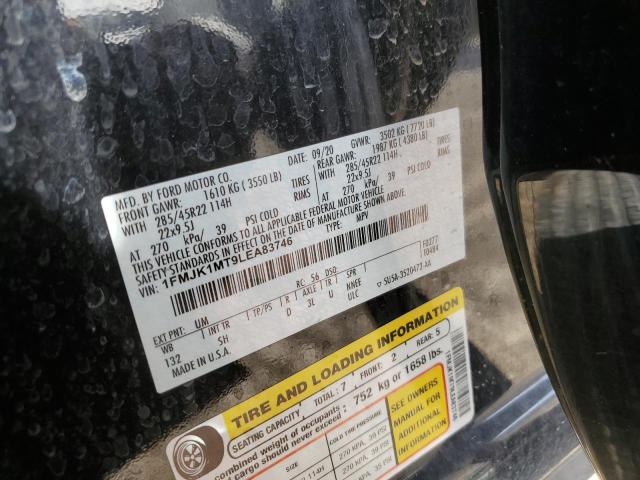 Photo 10 from auction – 2020 FORD EXPEDITION with VIN 1FMJK1MT9LEA83746