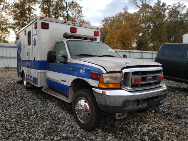 FORD F450 SUPER 1999 with VIN 1FDXF46F1XEC24872 - Photo from auction