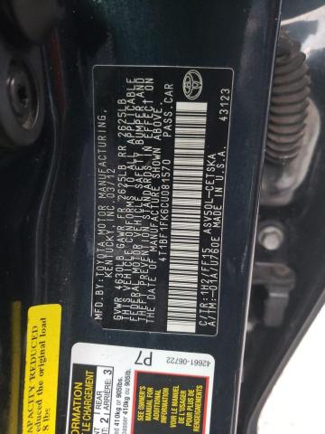 Photo 10 from auction – 2012 TOYOTA CAMRY BASE with VIN 4T1BF1FK6CU081570