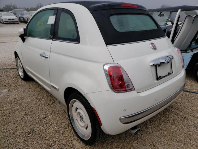 Photo 3 from auction – 2015 FIAT 500 LOUNGE with VIN 3C3CFFER5FT706998