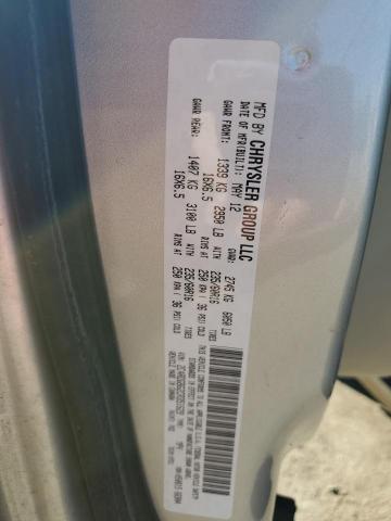 Photo 10 from auction – 2012 DODGE GRAND CARA with VIN 2C4RDGBG2CR351629