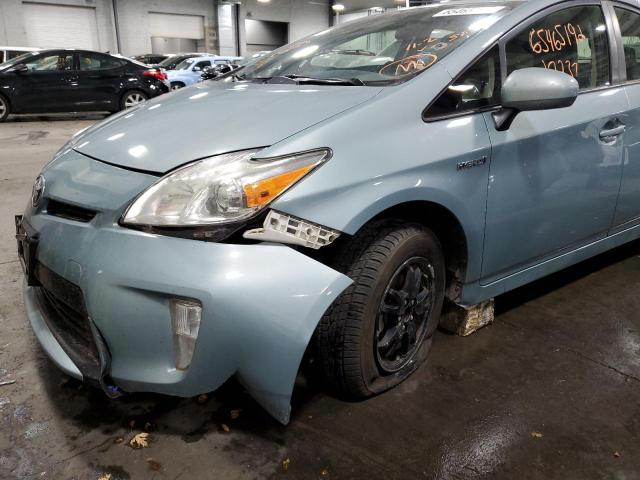 Photo 9 from auction – 2013 TOYOTA PRIUS with VIN JTDKN3DU6D5588472