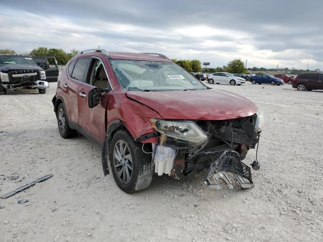 NISSAN ROGUE S 2015 with VIN 5N1AT2MVXFC815581 - Photo from auction