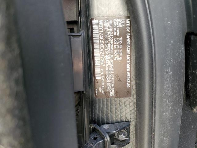 Photo 10 from auction – 2014 BMW I3 REX with VIN WBY1Z4C5XEV277367