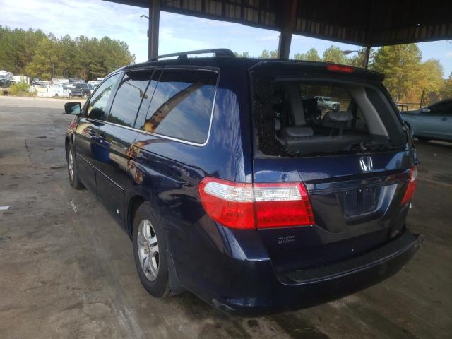 Photo 3 from auction – 2005 HONDA ODYSSEY EX with VIN 5FNRL38775B095926