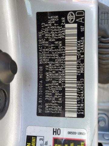 Photo 10 from auction – 2014 TOYOTA COROLLA L with VIN 2T1BURHE5EC084623