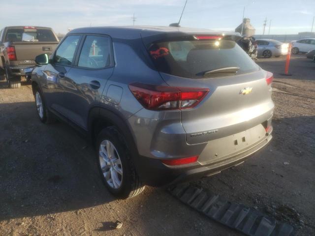 Photo 3 from auction – 2021 CHEVROLET TRAILBLAZE with VIN KL79MMS26MB068814