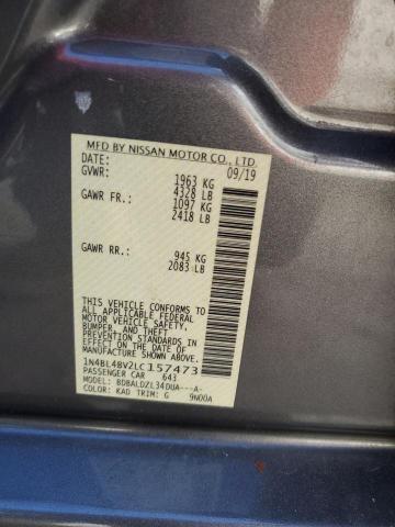 Photo 10 from auction – 2020 NISSAN ALTIMA S with VIN 1N4BL4BV2LC157473