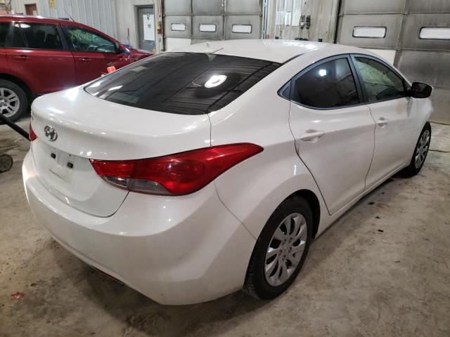 Photo 4 from auction – 2011 HYUNDAI ELANTRA GL with VIN 5NPDH4AE0BH036028