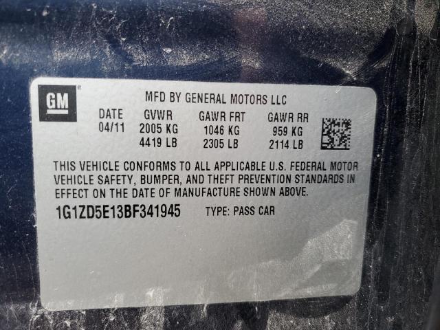 Photo 10 from auction – 2011 CHEVROLET MALIBU 2LT with VIN 1G1ZD5E13BF341945