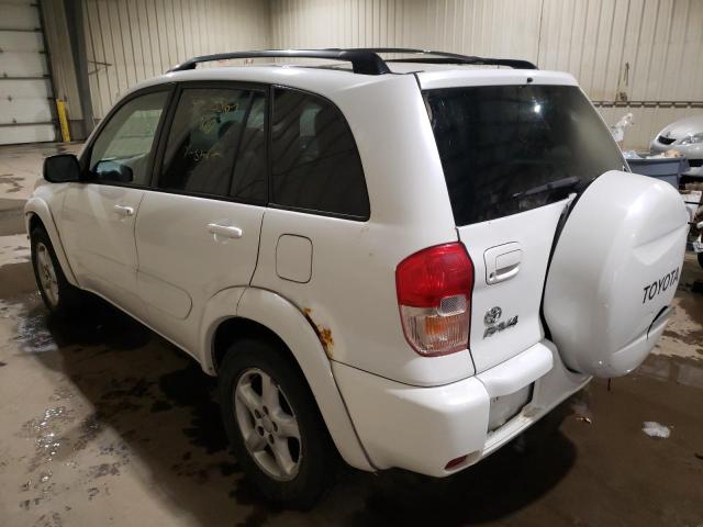 Photo 3 from auction – 2003 TOYOTA RAV4 with VIN JTEHH20V830261881