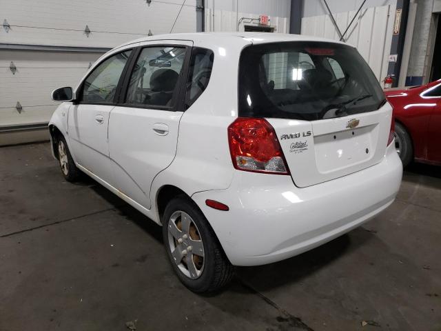 Photo 3 from auction – 2007 CHEVROLET AVEO BASE with VIN KL1TD66637B794482