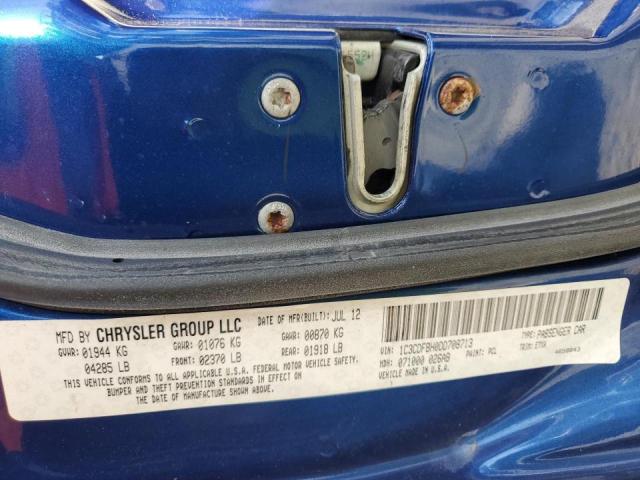Photo 10 from auction – 2013 DODGE DART SXT with VIN 1C3CDFBH0DD708713