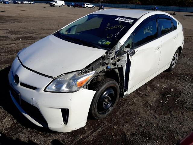 Photo 2 from auction – 2014 TOYOTA PRIUS with VIN JTDKN3DU8E0376784