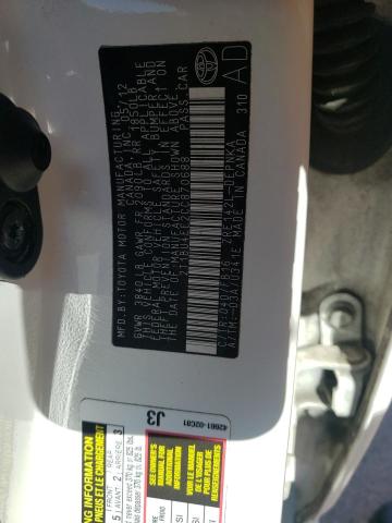 Photo 10 from auction – 2012 TOYOTA COROLLA BA with VIN 2T1BU4EE2CC870688