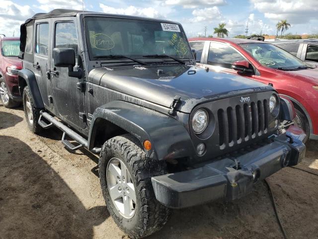Photo 1 from auction – 2017 JEEP WRANGLER U with VIN 1C4BJWDG4HL749376