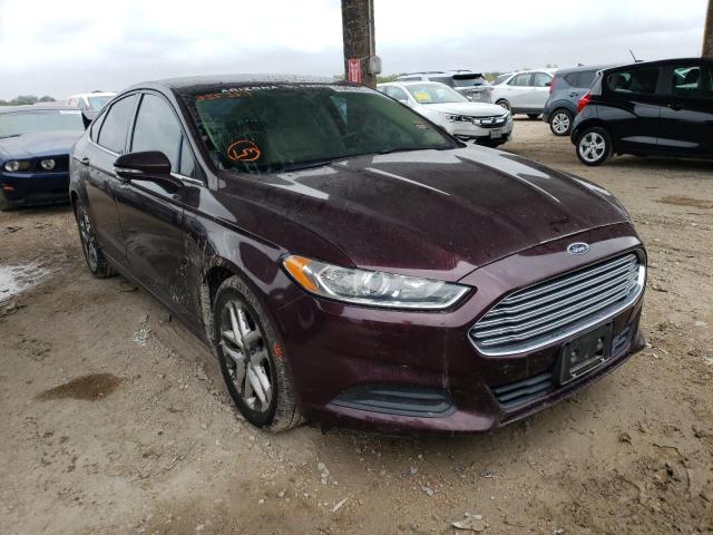 FORD FUSION SE 2013 with VIN 3FA6P0HR6DR385357 - Photo from auction
