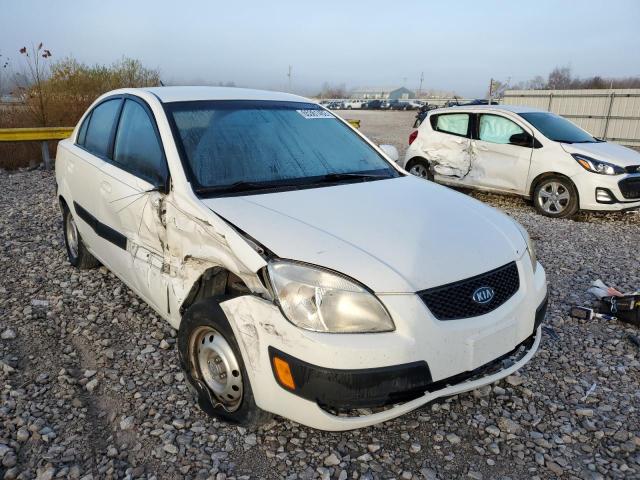 KIA RIO BASE 2008 with VIN KNADE123186313919 - Photo from auction