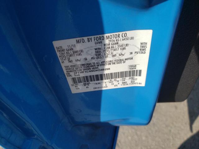 Photo 10 from auction – 2013 FORD F150 with VIN 1FTMF1CM9DKD49298