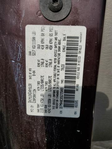 Photo 10 from auction – 2005 DODGE RAM 3500 S with VIN 3D7MR48C85G725089