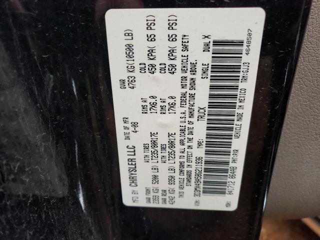 صورة رقم 10 من المزاد - 2008 DODGE RAM 3500 مع VIN 3D3MX49A58G211936