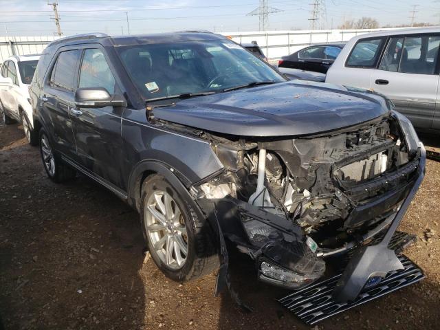 FORD EXPLORER L 2017 with VIN 1FM5K8F88HGD80604 - Photo from auction