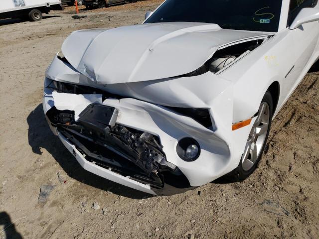 Photo 9 from auction – 2012 CHEVROLET CAMARO LT with VIN 2G1FC1E34C9167460