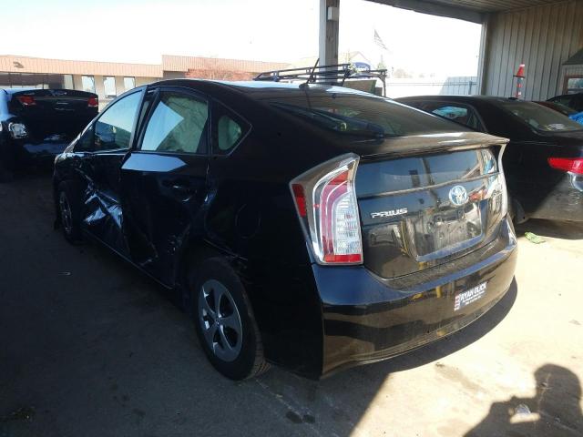 Photo 3 from auction – 2013 TOYOTA PRIUS with VIN JTDKN3DU1D5562037