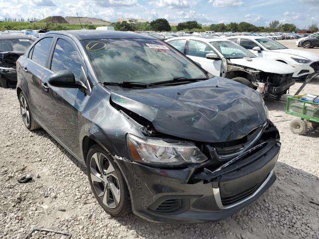 CHEVROLET SONIC PREM 2018 with VIN 1G1JF5SB6J4106597 - Photo from auction