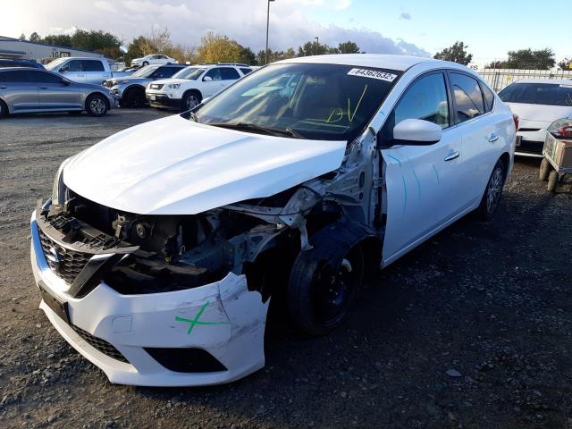 Photo 2 from auction – 2017 NISSAN SENTRA S with VIN 3N1AB7AP8HY240727