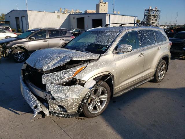 Photo 2 from auction – 2015 TOYOTA HIGHLANDER with VIN 5TDYKRFH3FS104177