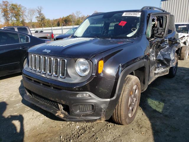Photo 2 from auction – 2017 JEEP RENEGADE S with VIN ZACCJBAB3HPE43514