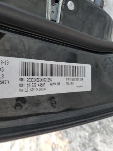 Photo 10 from auction – 2019 DODGE CHARGER SX with VIN 2C3CDXBG1KH721094