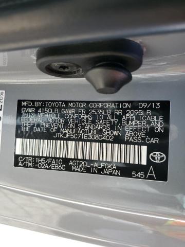 Photo 10 from auction – 2014 TOYOTA SCION TC with VIN JTKJF5C71E3080402