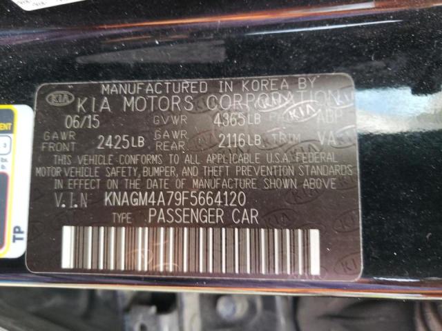 Photo 10 from auction – 2015 KIA OPTIMA LX with VIN KNAGM4A79F5664120