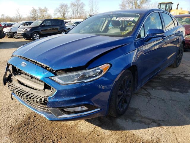 Photo 2 from auction – 2017 FORD FUSION SE with VIN 3FA6P0HD2HR220643