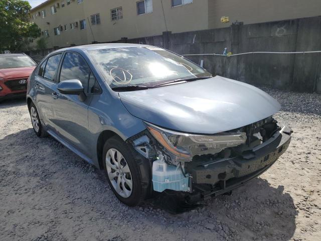 Photo 1 from auction – 2021 TOYOTA COROLLA LE with VIN JTDEPMAE4MJ118202