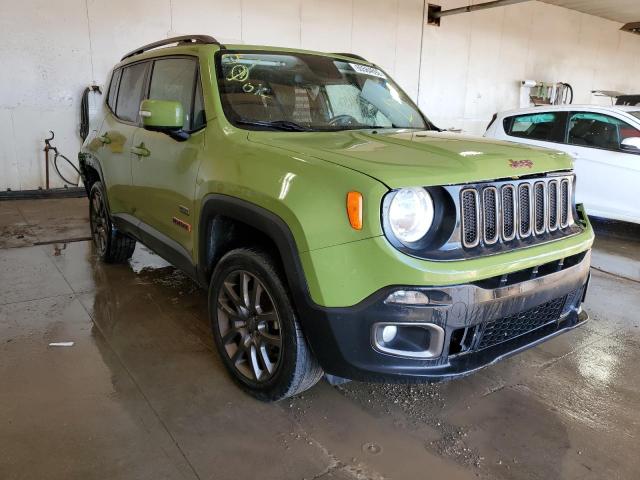 JEEP RENEGADE L 2016 with VIN ZACCJBBT4GPC82855 - Photo from auction