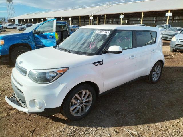 KIA SOUL + 2019 with VIN KNDJP3A54K7680006 - Photo from auction