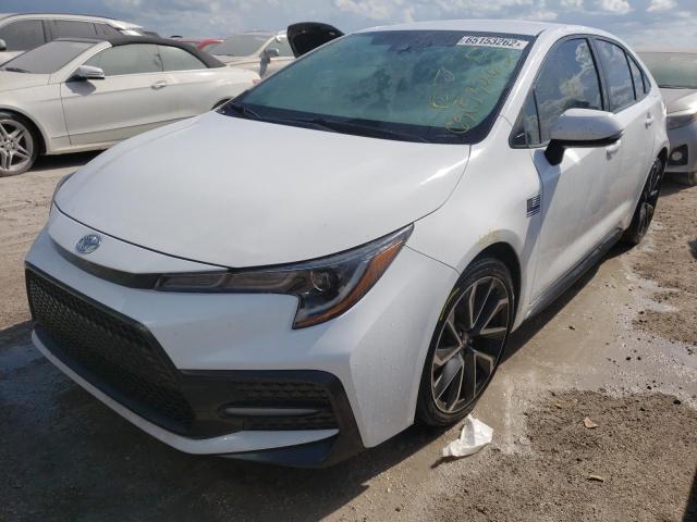 Photo 2 from auction – 2020 TOYOTA COROLLA SE with VIN 5YFS4RCE8LP027630